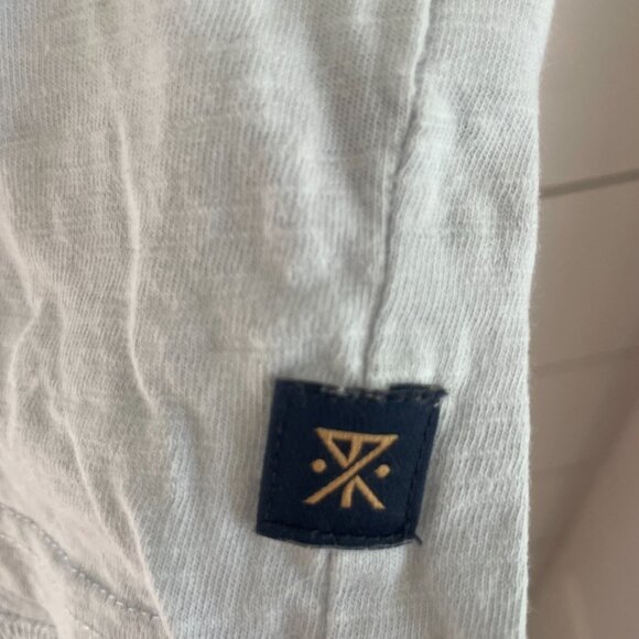 Roark: Well Worn Organic Short Sleeve Tee - Sky Blue - Picture 3 of 4